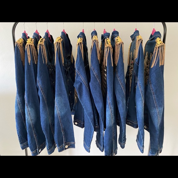 Angel Wings Denim Jacket - Picture 3 of 3